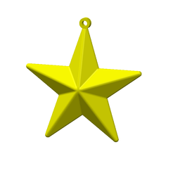 star_earrings.png Descargar archivo STL gratis Pendientes estrella・Modelo para la impresora 3D