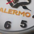8.jpg PALERMO WALL CLOCK FOR 3D PRINTER MULTICOLOUR