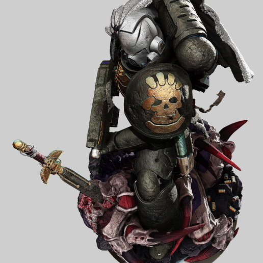 🛰 SPACE MARINE - RETRIBUTOR・ STL File for 3D printing・Cults