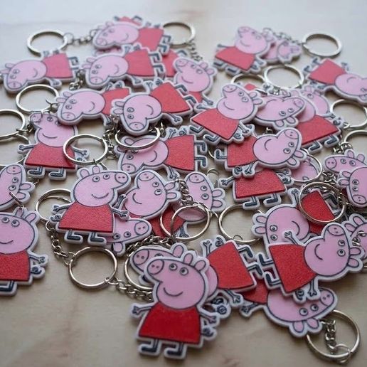 Peppa pig Llavero