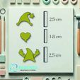 model-90-92-dimension.jpg huge christmas polymer clay cutter collection