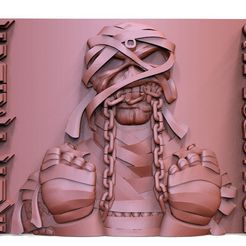 IM-powerslave-.1.jpg Archivo STL Iron maiden Eddie Powerslave CNC・Idea de impresión 3D para descargar