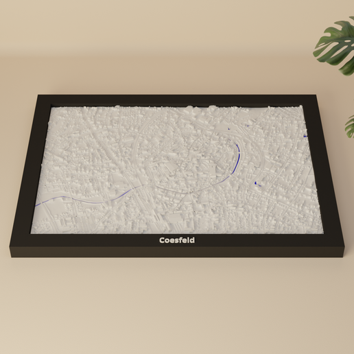 Coesfeld, Germany - 3D Miniature