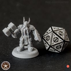Footman1.jpg 3D file Dwarf Footman・3D print design to download