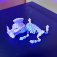 skeleton-wold-boar.jpg Funny Articulated Pumbaa Skeleton 3D Print Model – Funny Cartoon Warthog Bones, Print-in-Place STL
