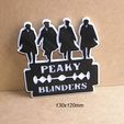 peaky-blinders-serie-netflix-amazon-pelicula-lucha.jpg Peaky Blinders, Poster, Sign. Logo, Movie, 3D Printing