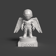 Falcon_Unrendered-1.png Chibi Falcon Sam Wilson Marvel 3D STL File