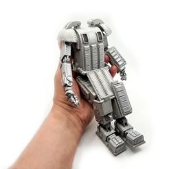 Articuled_Dieselpunk_Robot_Metal_12e.jpg FREE STL - ARTICULED DIESELPUNK ROBOT