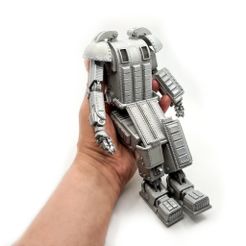 Articuled_Dieselpunk_Robot_Metal_12e.jpg Fichier 3D gratuit FREE STL - DIESELPUNK ROBOT ARTICULÉ・Design pour imprimante 3D à télécharger