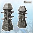 2.jpg Medieval defense tower with cannons and stone base (3) - Medieval Gothic Feudal Old Archaic Saga 28mm 15mm