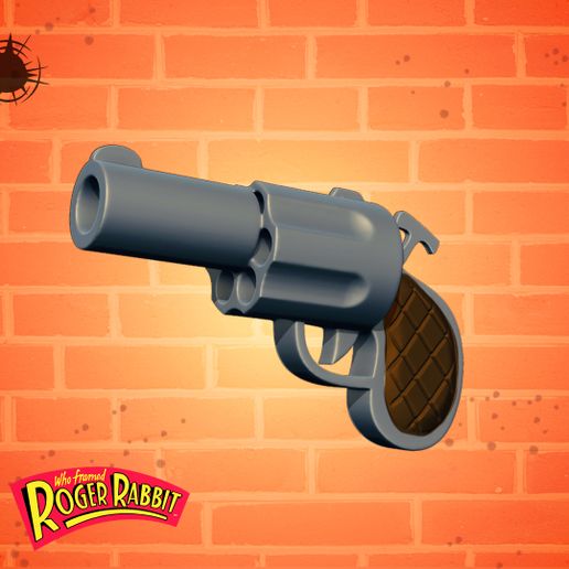 🐇 ROGER RABBIT - GUN・ STL File for 3D printing・Cults