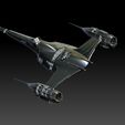 14.jpg Файл STL Naboo Starfighter Mandalorian Custom・Модель для печати в 3D скачать