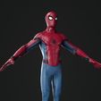 spiderman1.JPG Spiderman Homecoming Character Model