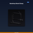 01_hero.png Backdrop Stand Clamp - 3D Printable STL File