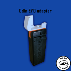 Odin-Evo-Adapter.png STL file Odin EVO Adapter・3D printer design to download, Badger3Dworks
