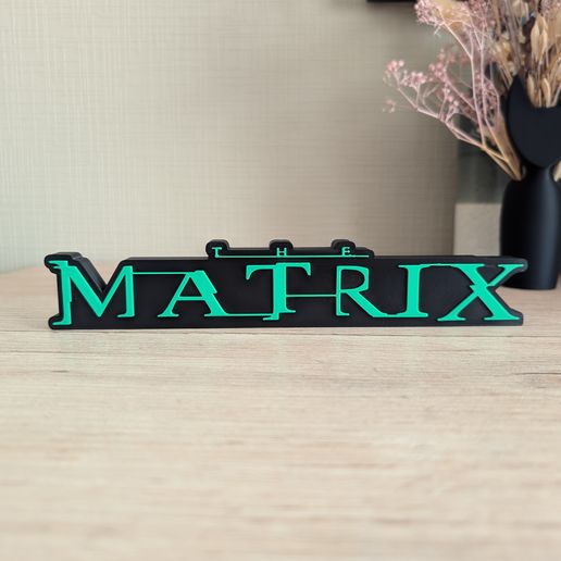 The Matrix movie logo sign Fanart