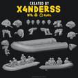 M-Set-12-pg-3.png [X4NDERSS 1⁄48] SMALL ASSAULT BOAT TEAM • MILITARY SET 12  • MODERN • ARMY • MODULAR • LEGION SCALE • SOLDIER • SOLDIERS • MARINE • EASTERN • WARFARE • BATTLEFIELD • COD • TOM • GHOST • RECON BREAKPOINT • BLACK OPS • MINIATURE • 3D PRINT • PRINTING •