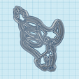 431-Glameow.png Pokemon: Glameow Cookie Cutter