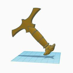 41532817_1704424866353111_3528400931714498560_n.jpg STL file Starchaser Hilt Without a Blade・3D printable model to download