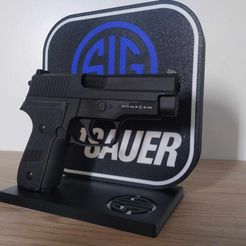 Archivo STL Soporte de mira y accesorios para pistola Airsoft 🔫・Diseño  para descargar y imprimir en 3D・Cults