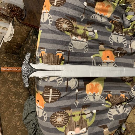 Skyrim Steel Sword 3D model