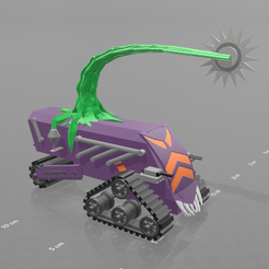 5.png Free 3D file Monstroplante "saw boss"・3D print model to download