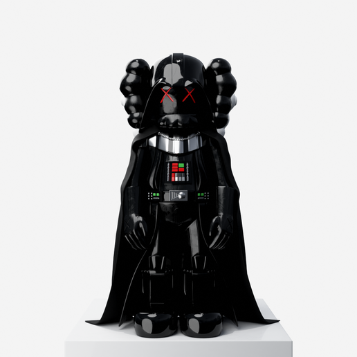 🫡 KAWS DARTH VADER X STORMTROOPER・ STL File for 3D