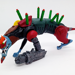 hd.png STL file Evangelion Unit 02 - Code 777 - Collection 3/3・Design to download and 3D print