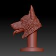 ZBrush-Document1.jpg GERMAN SHEPHERD DOG HEAD BUST 2