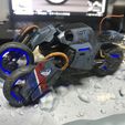 IMG_2890.JPG STL file Death Stranding Sam on his bike with LED lights・3D printing model to download