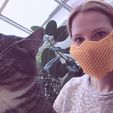 IMG_7653.JPG Free STL file 3D "Fabric" Surgical Mask・3D printer design to download