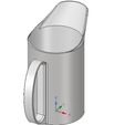 spot14-00.jpg professional  cup pot jug vessel v02 for 3d print and cnc