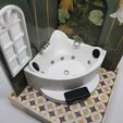 20230806_143738.jpg Jacuzzi bathtub for miniature dollhouse bathroom