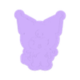 kuromi cutter 1.stl Kuromi cookie cutter