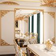 Classic-Dinning-Room-01-White-8.jpg Classic Dinning Room 01 White and Gold