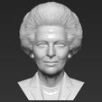 1.jpg Margaret Thatcher bust ready for full color 3D printing