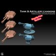travcannons-insta-promo-royfree.jpg Tank And Artillery Cannons Royalty Free Version