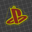 3.png Key ring logo playstation