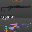 Без-имени-1.png Franchi SPAS 12 STL for 3d printing