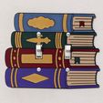 Book-stacked-dual-1.jpg Stacked Books Dual Light Switch Cover