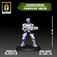 re VANQUISHERS | Hr ) COMMAND SQUAD OKNIGHT SOUL Studia jy 33 MM DIAN 3 PRE-SUPP w PARTS & aS 7, aS Vanquishers Command Squad
