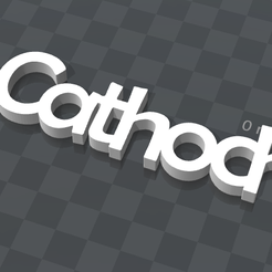 cathoch.png Fichier STL gratuit PORTE-CLEF PERSONNALISABLE CATHOCH・Modèle imprimable en 3D à télécharger, Ibarakel