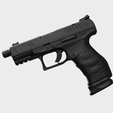 W1.png Walther PPQ Q4 and magazine 3d scan