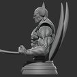 03.JPG Wolverine Bust - Marvel 3D print model 3D print model