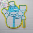 unекллллроьшшtiщtled.jpg Fichier STL Emporte-pièce bonhomme de neige de Noël・Design pour impression 3D à télécharger