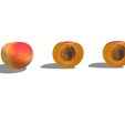 Apricote.png Apricote Apricote 3D Fruit FRUIT FOREST WOOD NATURE FRUIT