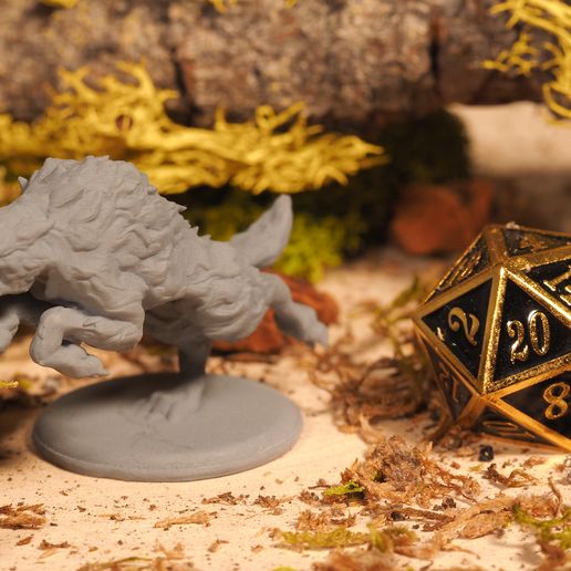 Wolf (4).JPG Волк - настольная миниатюра