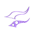 Fin_Mesh.stl Free STL file Sci-fi Retro Rocket Solid Variant・3D printable design to download