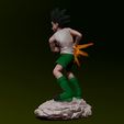 wip12.jpg Gon Freecss - Hunter x Hunter 3d print Statue - Figurine