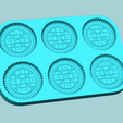 9-h.png Cookie Mould 09 - Biscuit Silicon Molding